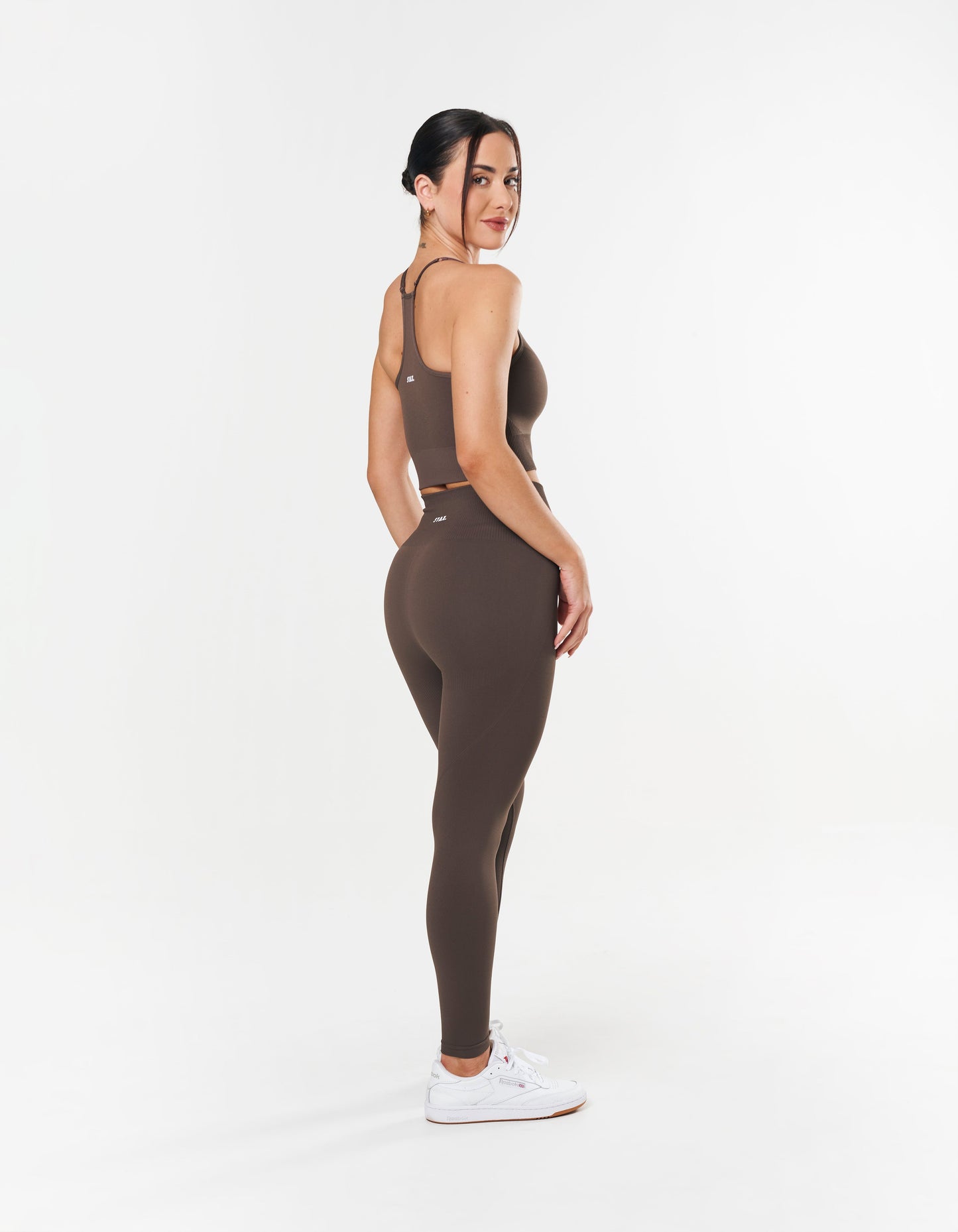 Premium Seamless Tights - Cedar