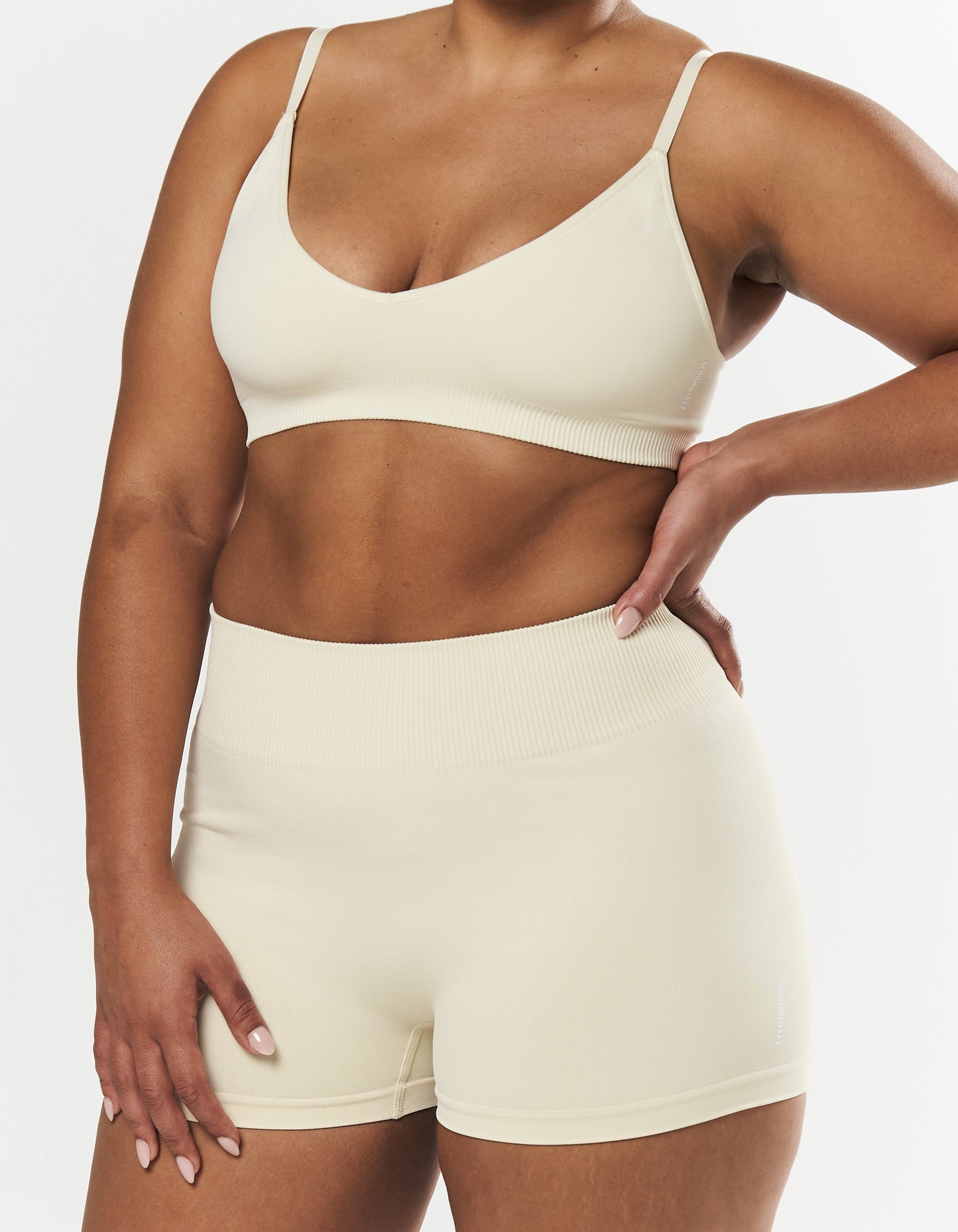 SL Seamless Mini Biker Shorts - Butter