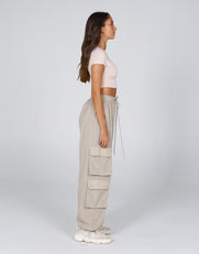 AW Crete Parachute Pants- Oat (Beige)