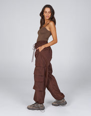 AW Crete Parachute Pants- Tuscan (Brown)