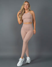 STAX. Cropped Tank NANDEX ™ Warm Clay - Taupe