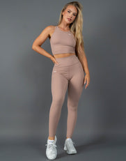 STAX. Cropped Tank NANDEX ™ Warm Clay - Taupe