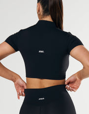 STAX. Base Zip Crop NANDEX ™ - Black