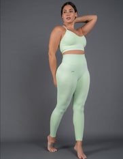 STAX. Premium Seamless V5 Full Length Tights - Aurora (Sage)