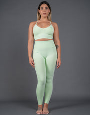 STAX. Premium Seamless V5 Full Length Tights - Aurora (Sage)