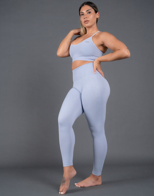 STAX. Premium Seamless V5 Full Length Tights - Arion (Blue)