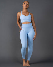 STAX. Premium Seamless V5.1 (Favourites) Full Length Tights - Baby Blue