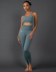 STAX. Premium Seamless V5.1 (Favourites) Full Length Tights - Mist (Blue/Grey)