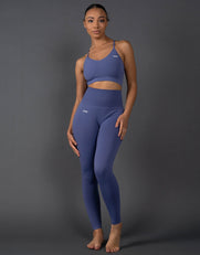 STAX. Premium Seamless V5.1 (Favourites) Full Length Tights - Topaz (Blue/Purple)