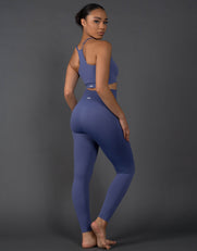 STAX. Premium Seamless V5.1 (Favourites) Full Length Tights - Topaz (Blue/Purple)