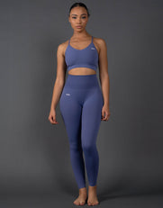 STAX. Premium Seamless V5.1 (Favourites) Full Length Tights - Topaz (Blue/Purple)