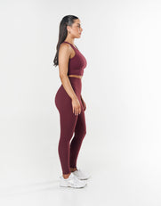 STAX. Full Length Tights NANDEX ™ Original Maple - Burgundy