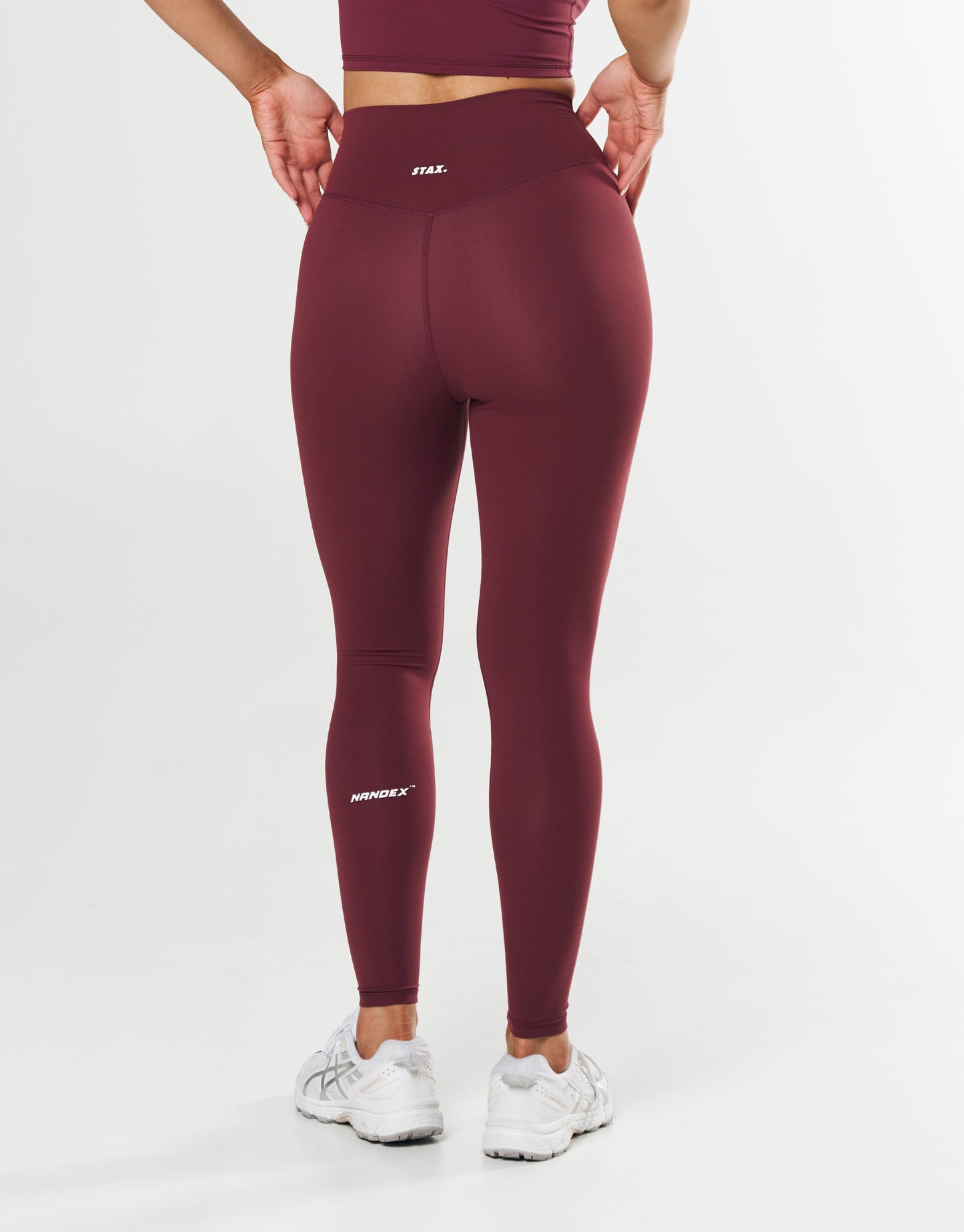 STAX. Full Length Tights NANDEX ™ Original Maple - Burgundy