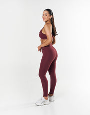 STAX. Full Length Tights NANDEX ™ Original Maple - Burgundy