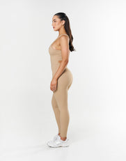 STAX. Full Length Bodysuit NANDEX ™ - Sand - Beige