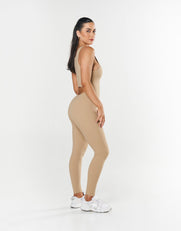 STAX. Full Length Bodysuit NANDEX ™ - Sand - Beige