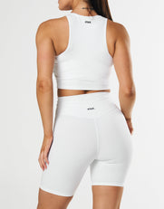 STAX. Cropped Tank  NANDEX ™ - White