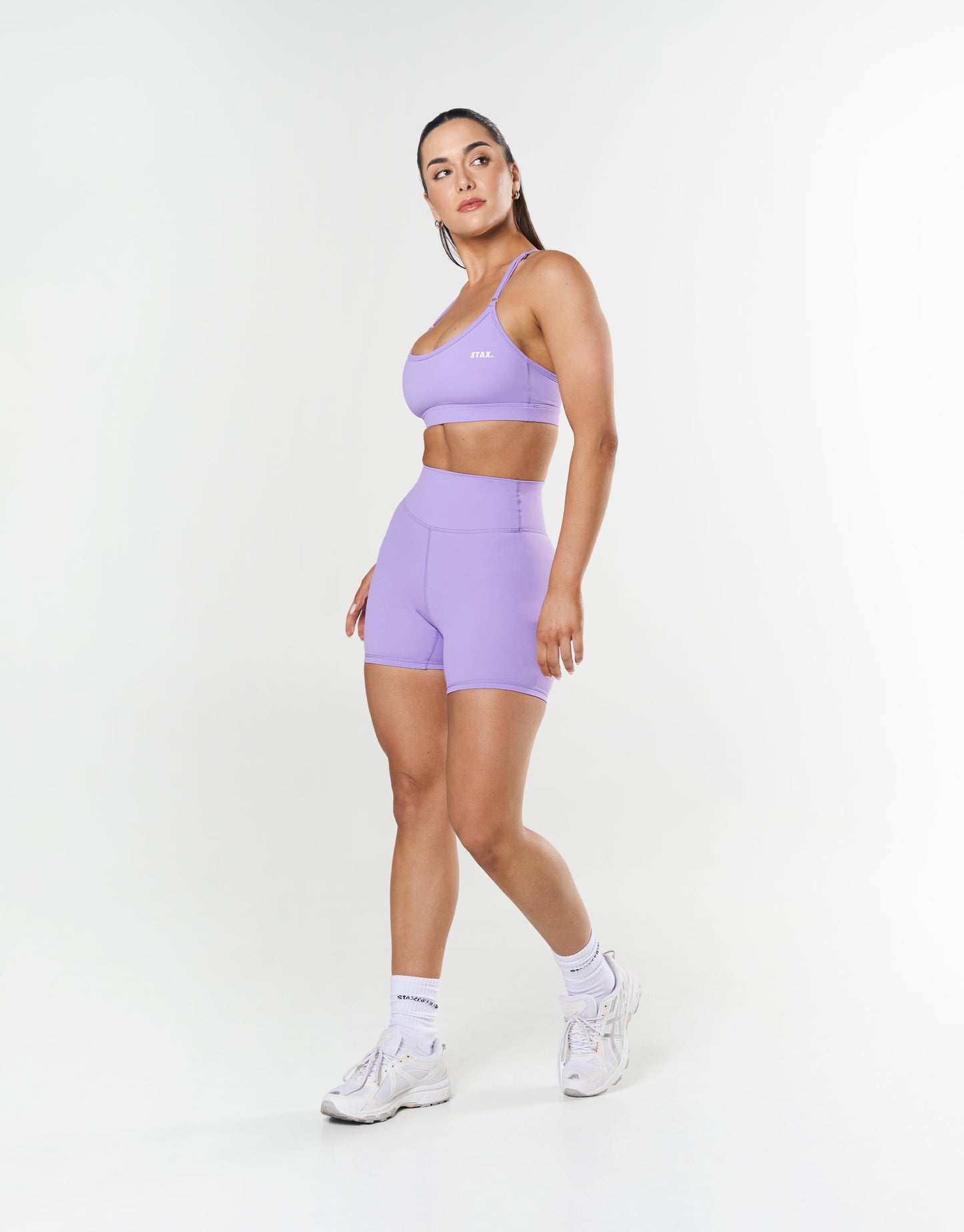 STAX. Midi Bike Shorts NANDEX ™ - Lilac