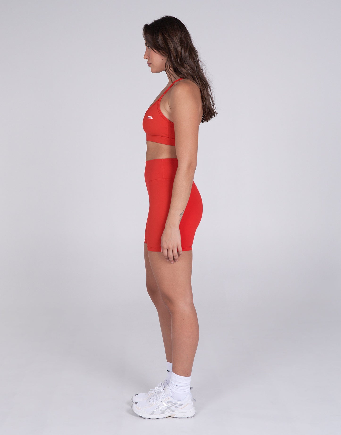 STAX. Midi Bike Shorts NANDEX ™ -  Red