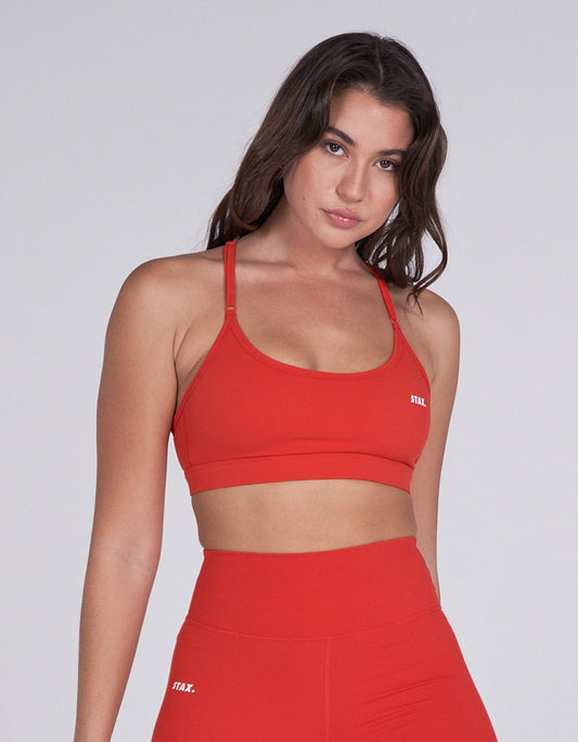 STAX. Strappy Crop NANDEX ™ -  Red