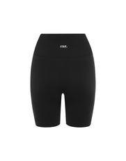 STAX. Premium Seamless V6 Midi Bike Shorts - Nox (Black)