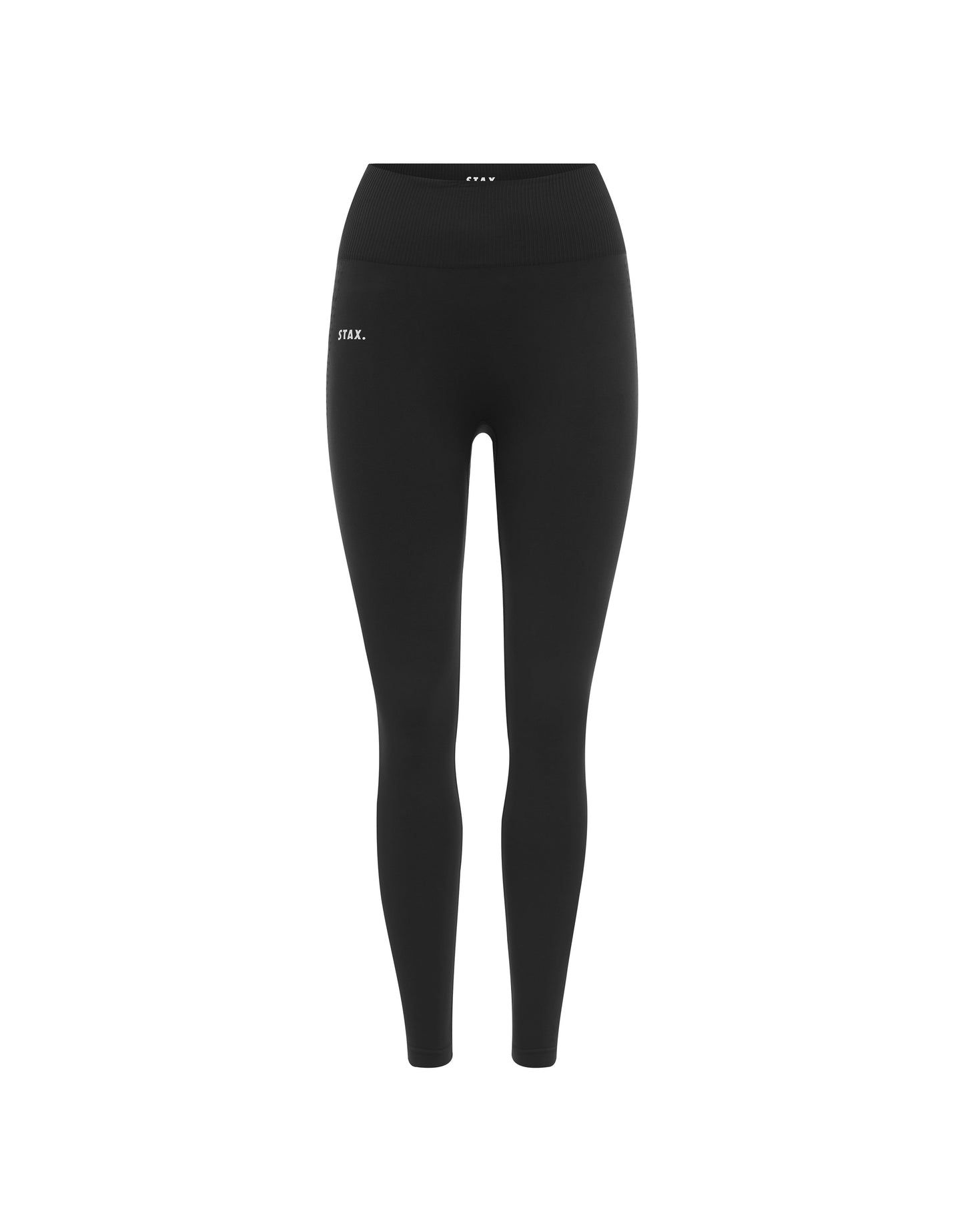 STAX. Premium Seamless V6 Full Length Tights - Nox (Black)