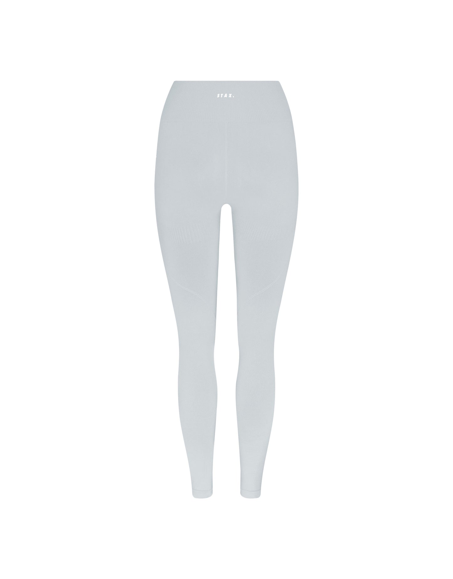 STAX. Premium Seamless V5.1 (Favourites) Full Length Tights - Breeze (Light Grey)