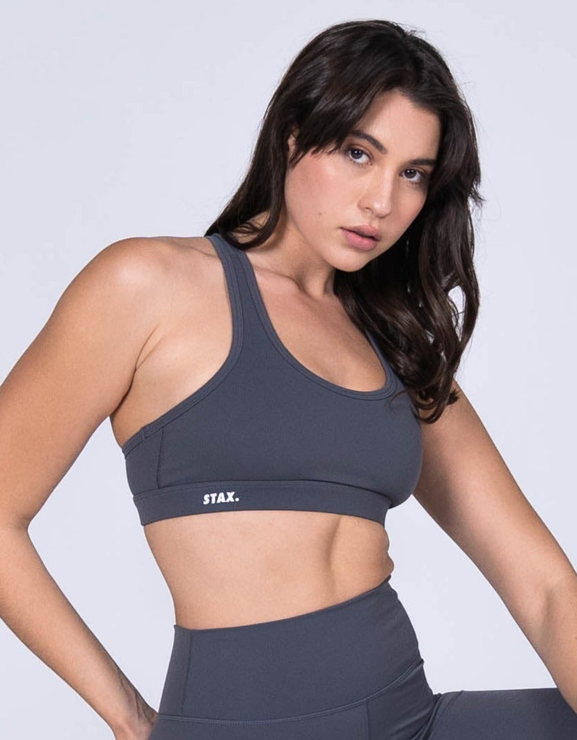 STAX. Classic Crop NANDEX ™ - Charcoal Grey