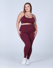 STAX. Full Length Tights NANDEX ™ Original Maple - Burgundy