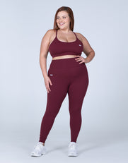 STAX. Full Length Tights NANDEX ™ Original Maple - Burgundy