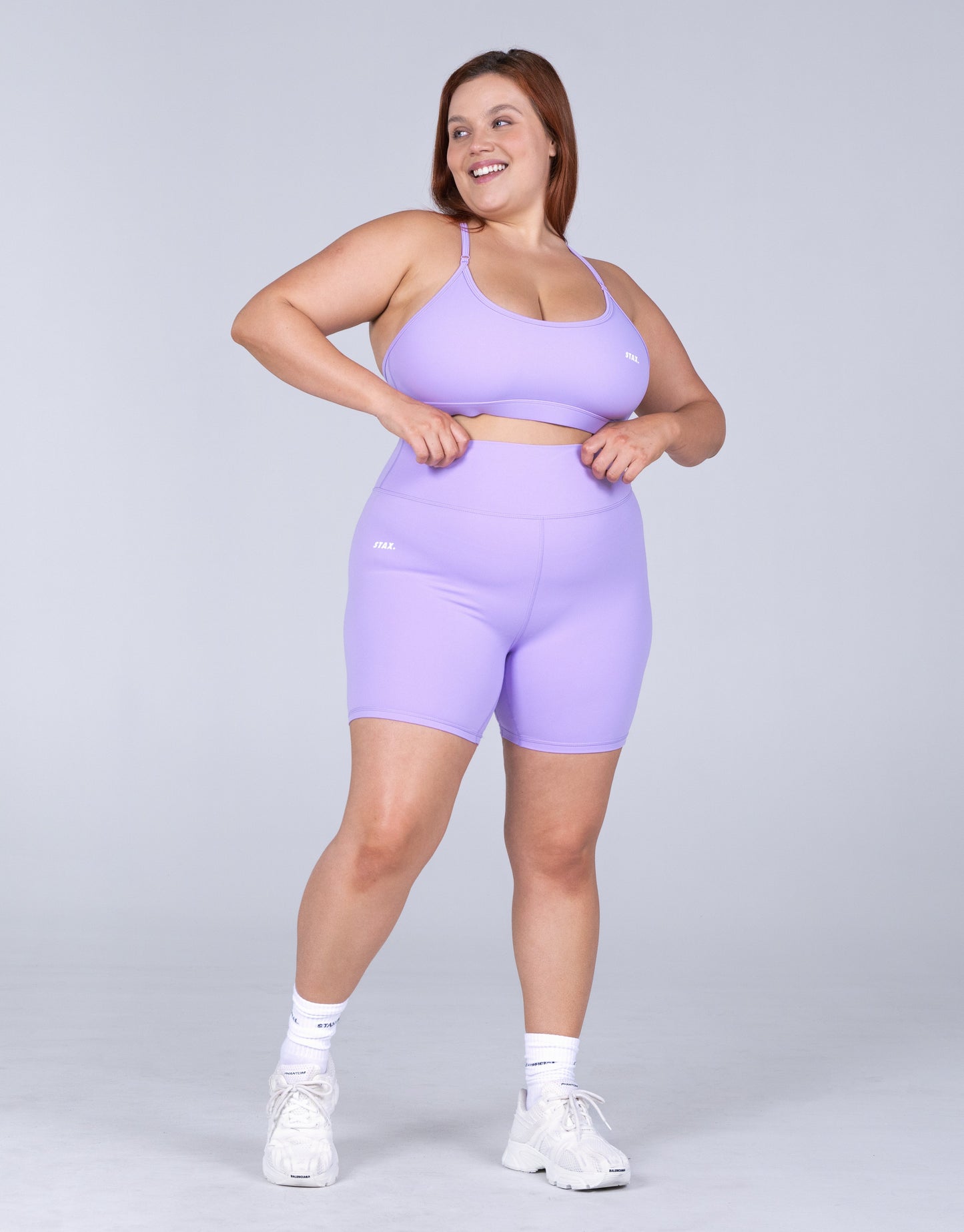 STAX. Midi Bike Shorts NANDEX ™ - Lilac