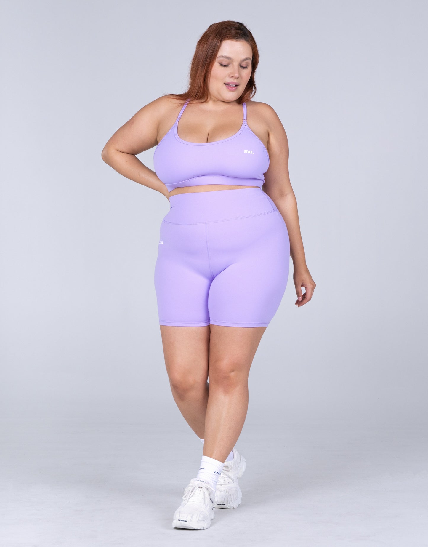 STAX. Midi Bike Shorts NANDEX ™ - Lilac