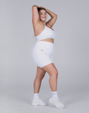 STAX. Midi Bike Shorts NANDEX ™ - White