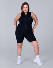 STAX. Short Leg Bodysuit NANDEX ™ - Black