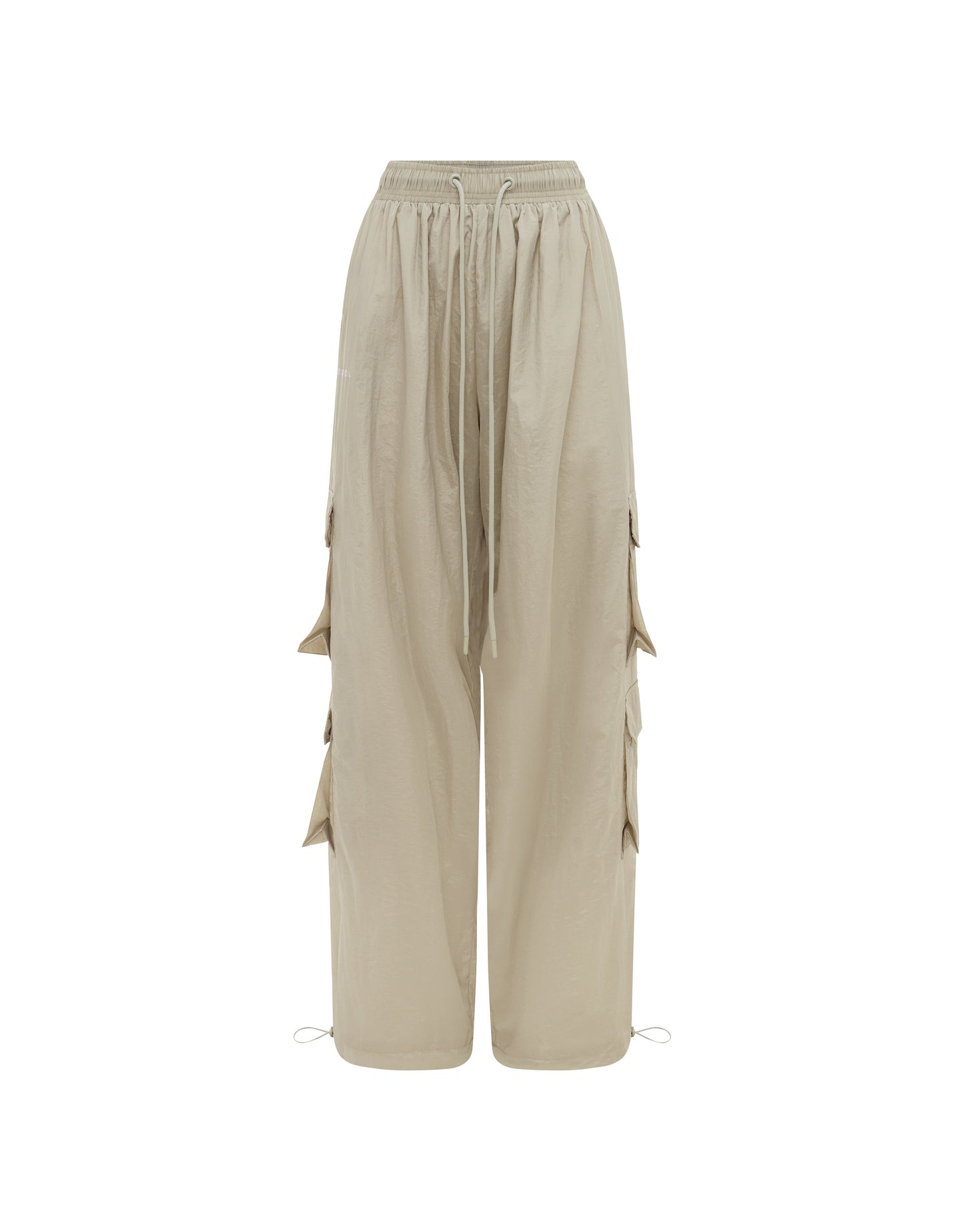 AW Crete Parachute Pants- Oat (Beige)