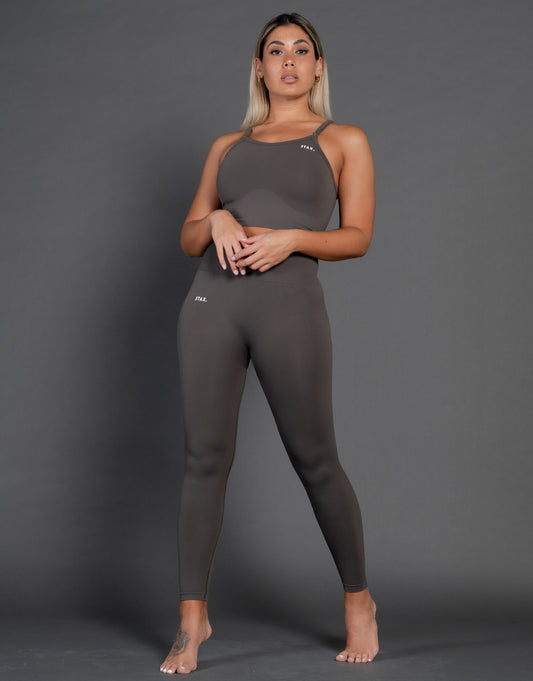 STAX. Premium Seamless Tights V4 - Dovetail Grey