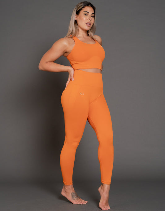 STAX. Premium Seamless V3 Full Length Tights - Citrine